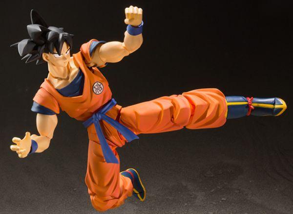 DRAGON BALL Z - Son Goku Earth - Statue S.H. Figuarts 14cm - 4