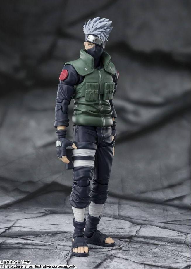 NARUTO SHIPPUDEN - Kakashi Hatake - Figurine S.H. Figuarts 16cm - 2
