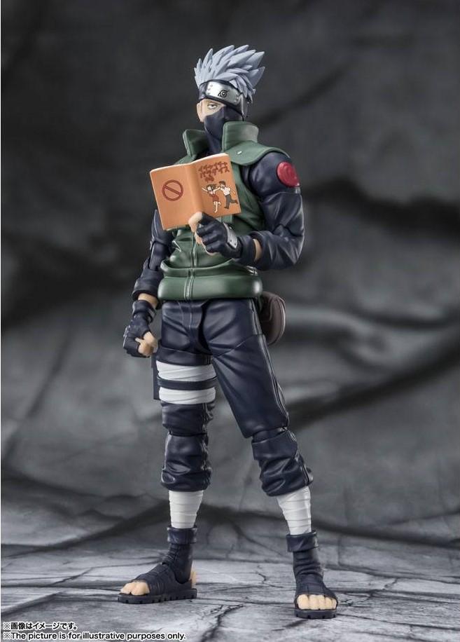 NARUTO SHIPPUDEN - Kakashi Hatake - Figurine S.H. Figuarts 16cm - 3
