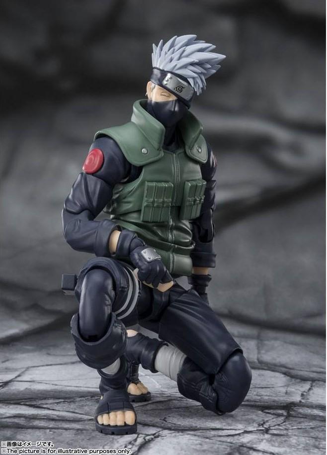 NARUTO SHIPPUDEN - Kakashi Hatake - Figurine S.H. Figuarts 16cm - 4