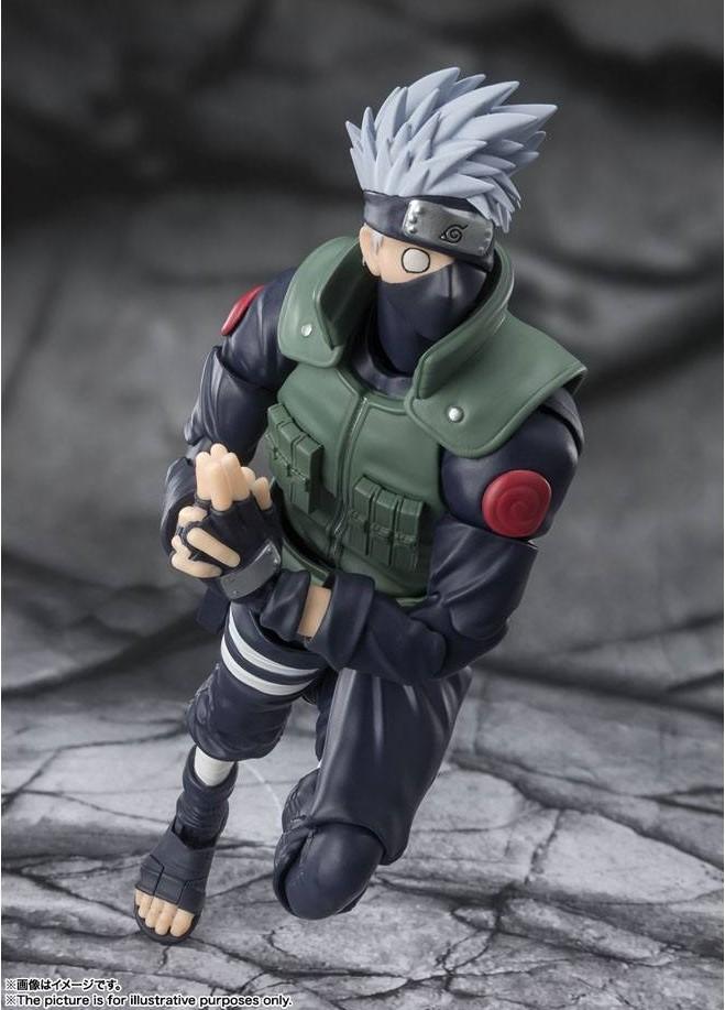 NARUTO SHIPPUDEN - Kakashi Hatake - Figurine S.H. Figuarts 16cm - 5