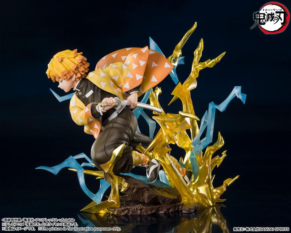 DEMON SLAYER - Zenitsu Agatsuna - Figurine PVC FiguartsZERO 15cm - 5
