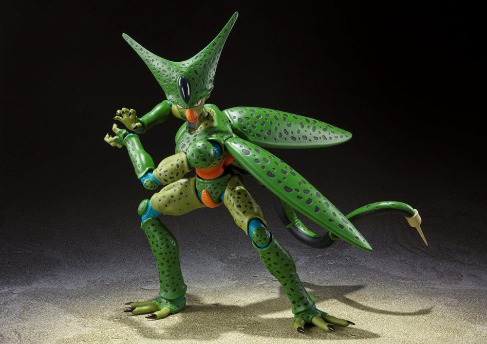 Figurine S.H.Figuarts Dragon Ball Z : Cell Première Forme - 17 cm