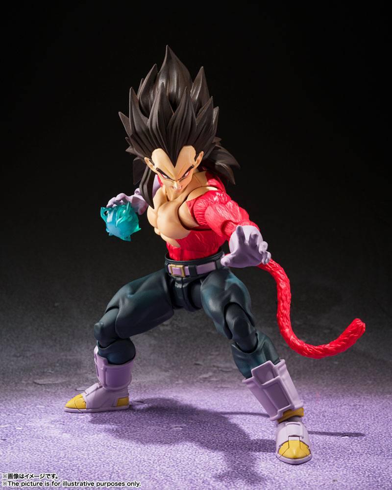DRAGON BALL GT - Super Sayan 4 Vegeta - Statuette S.H. Figuarts 13cm - 3