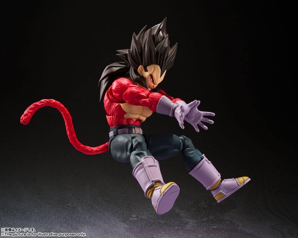 DRAGON BALL GT - Super Sayan 4 Vegeta - Statuette S.H. Figuarts 13cm - 4