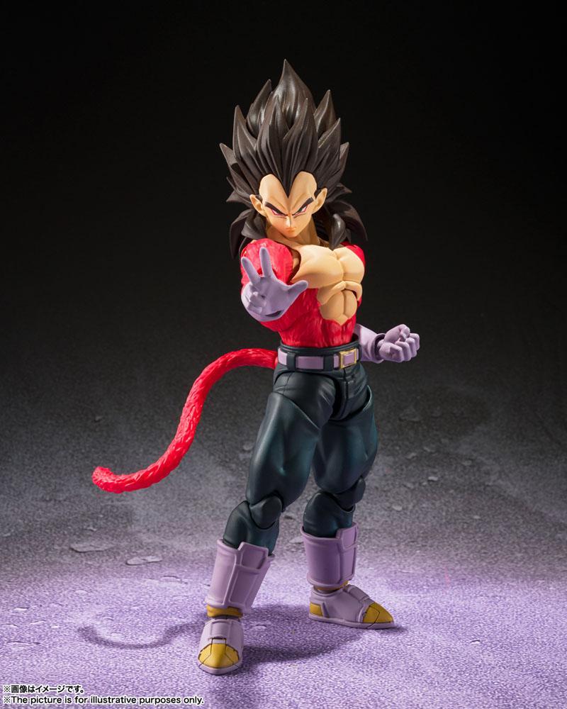 DRAGON BALL GT - Super Sayan 4 Vegeta - Statuette S.H. Figuarts 13cm - 6