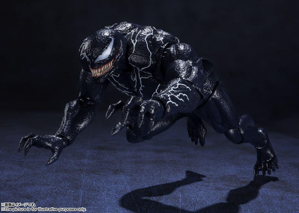 VENOM : LET THERE BE CARNAGE - Venom - Figurine PVC S.H. Figuarts 19cm - 4