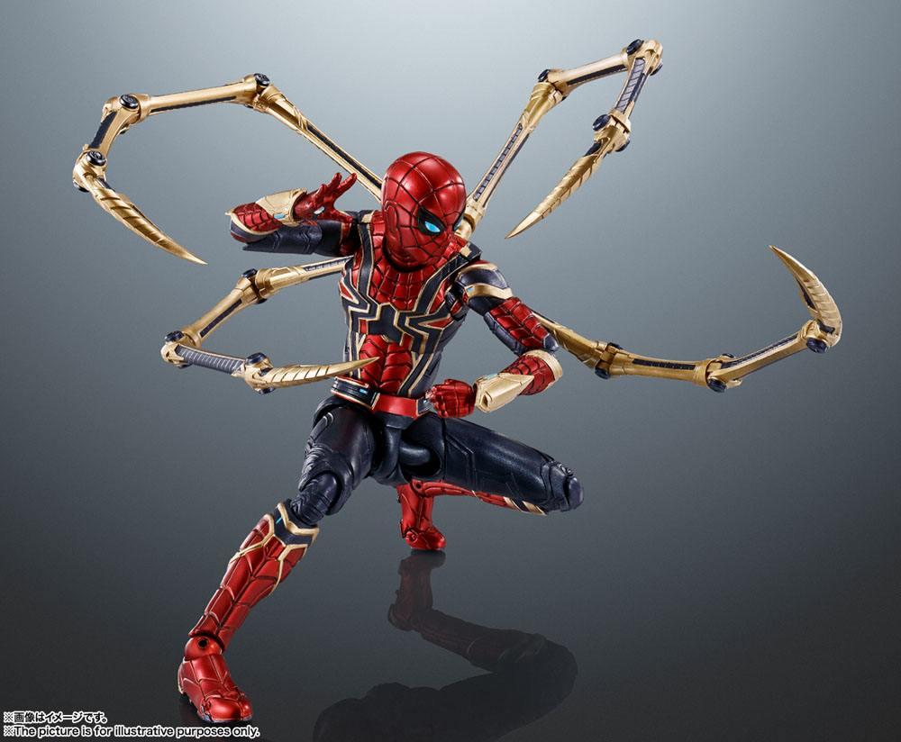 SPIDER-MAN NO WAY HOME - Iron Spider Man - Figurine S.H. Figuarts 15cm - 5