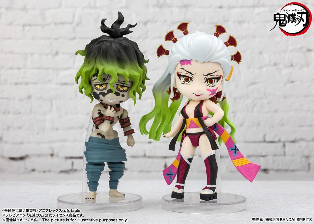 DEMON SLAYER - Daki & Gyutaro - Pack 2 Figurines Figuarts Mini 9cm - 2