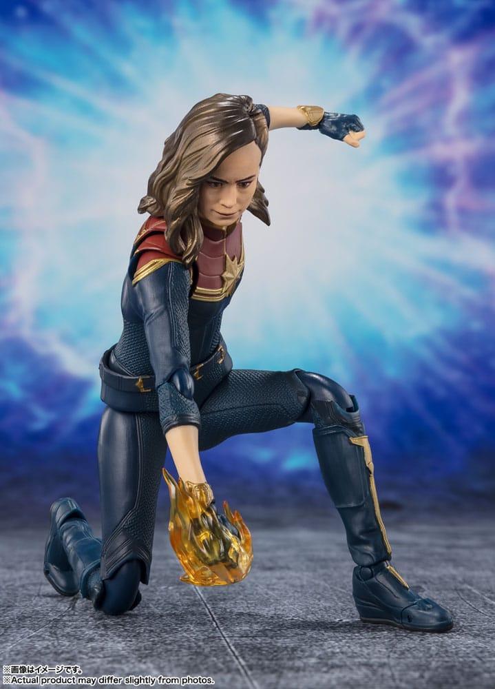 THE MARVELS - Captain Marvel - Figurine S.H. Figuarts 15cm - 3