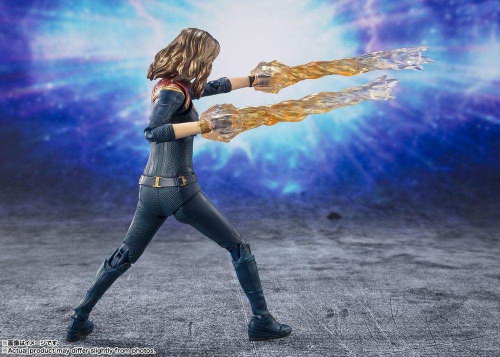 THE MARVELS - Captain Marvel - Figurine S.H. Figuarts 15cm - 4