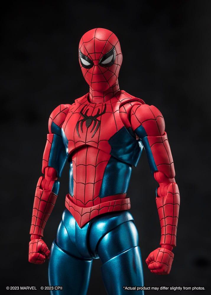 MARVEL - Spider-Man (New Red & Blue Suit) -Figurine S.H. Figuarts 15cm - 2