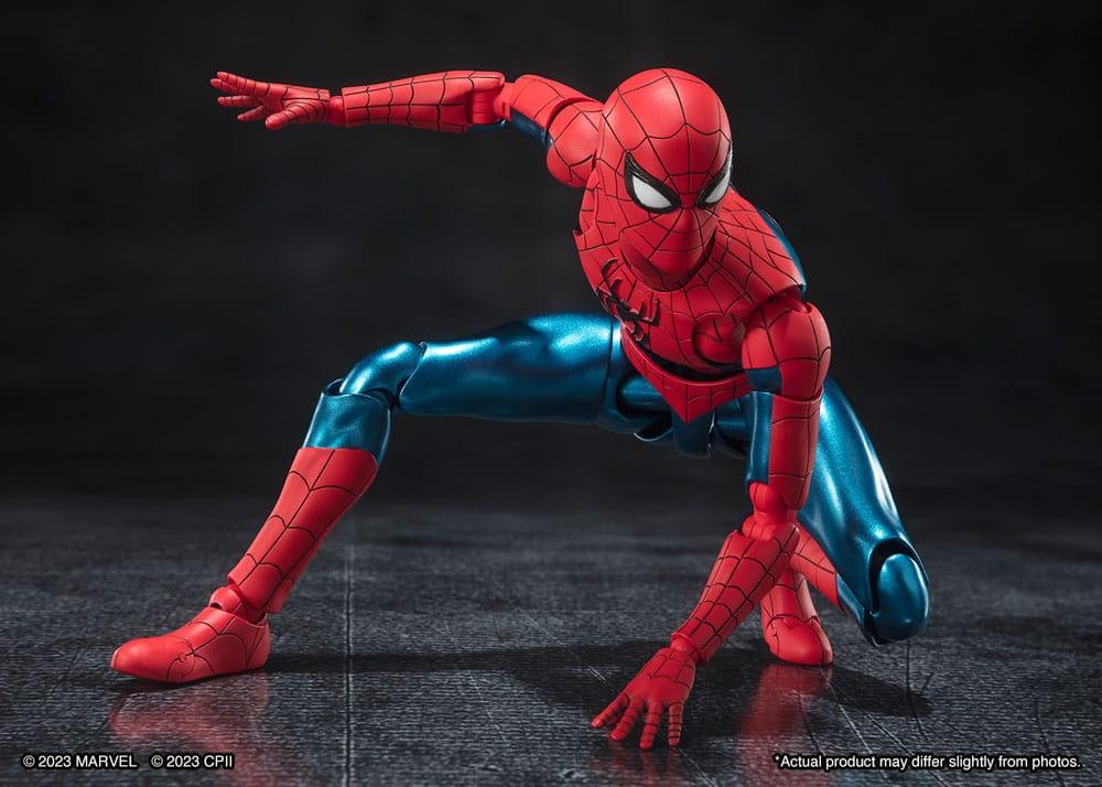 MARVEL - Spider-Man (New Red & Blue Suit) -Figurine S.H. Figuarts 15cm - 3