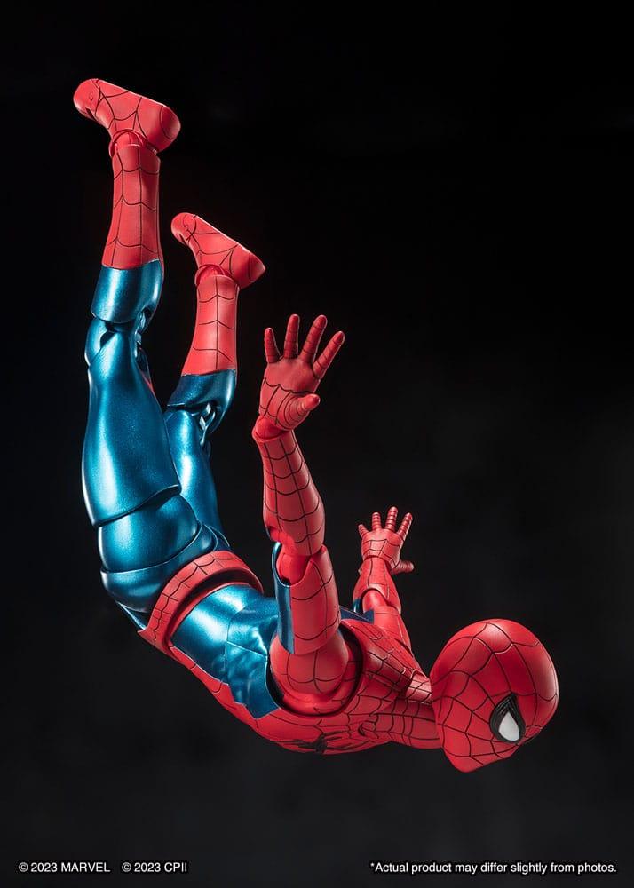 MARVEL - Spider-Man (New Red & Blue Suit) -Figurine S.H. Figuarts 15cm - 4