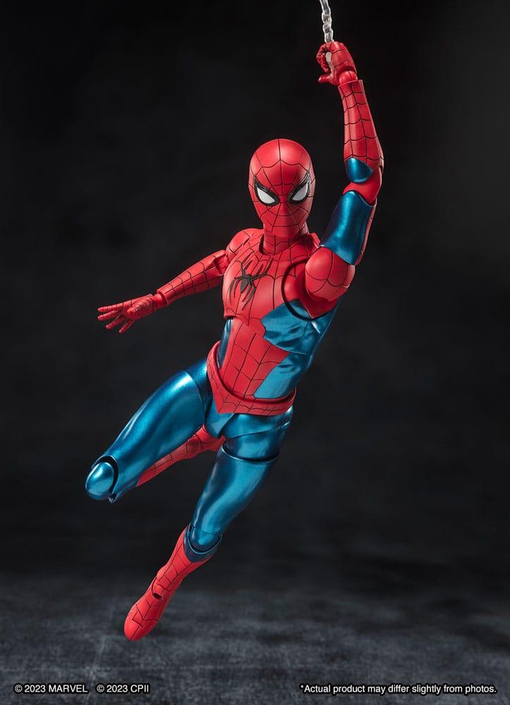 MARVEL - Spider-Man (New Red & Blue Suit) -Figurine S.H. Figuarts 15cm - 6