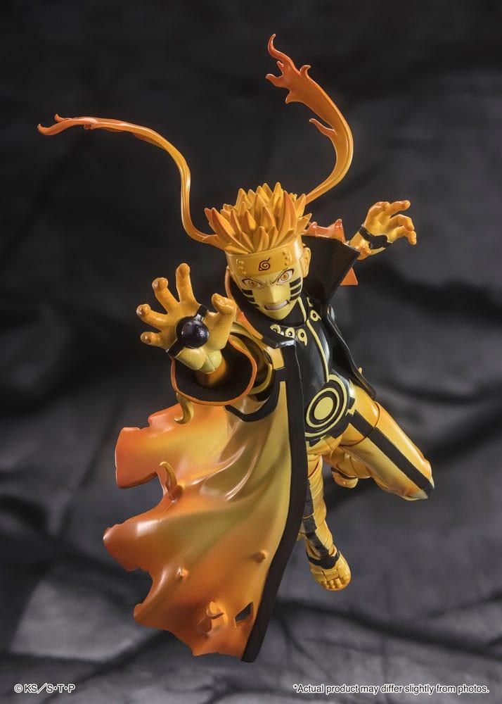 NARUTO - Naruto (Kurama Link Mode) - Figurine S.H. Figuarts 15cm - 6