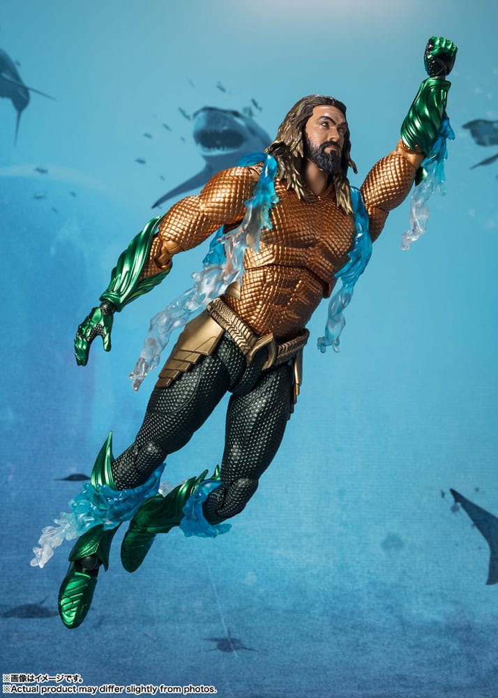 DC Comics Figurine- DC - Aquaman - Figurine S.H. Figuarts 16cm