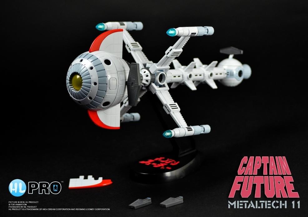 CAPITAINE FLAM STYLE Popy 1981 Capitaine Future - Vaisseau Cyberlab