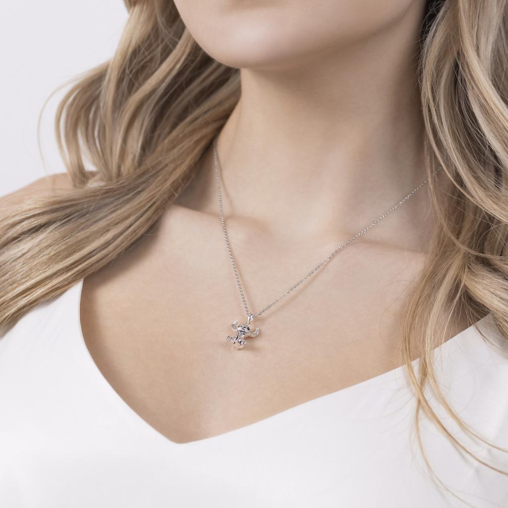 STITCH - 3D - Collier en Argent Sterling - 2