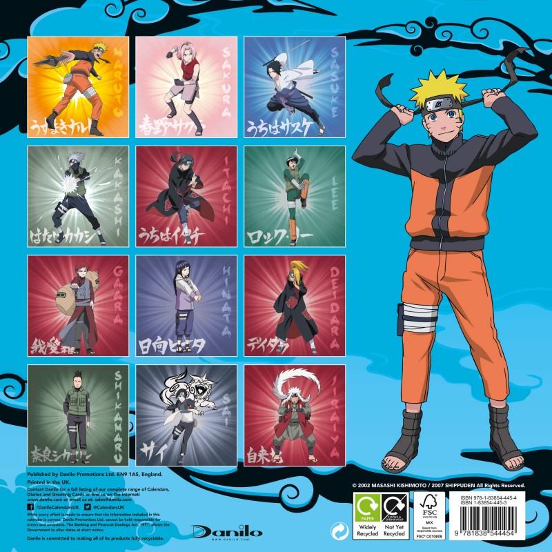 NARUTO - Calendar 2021 '30x30cm' - 3