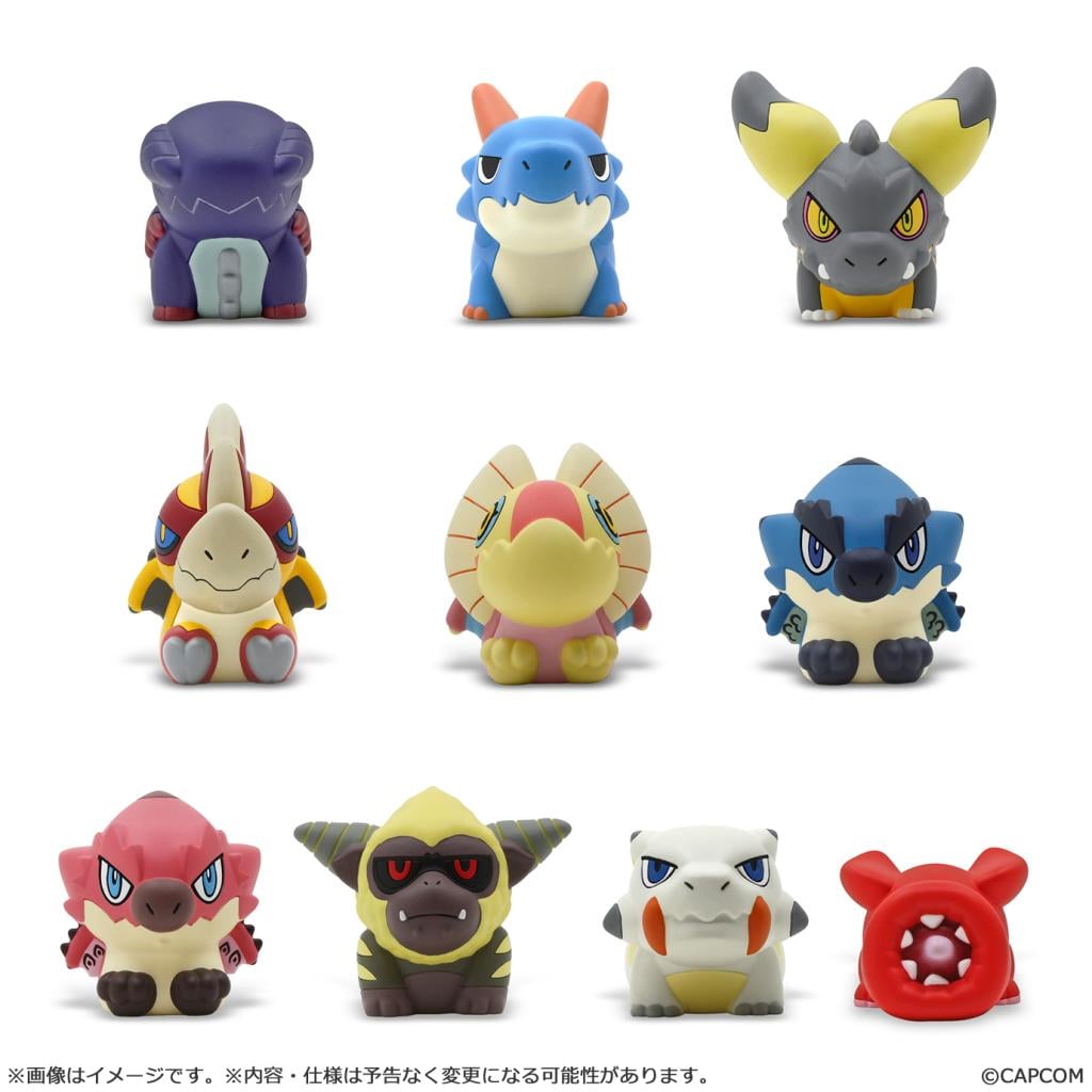 MONSTER HUNTER - Capcom Figure Builder Finger Puppet (10pcs) - Vol. 2 - 2
