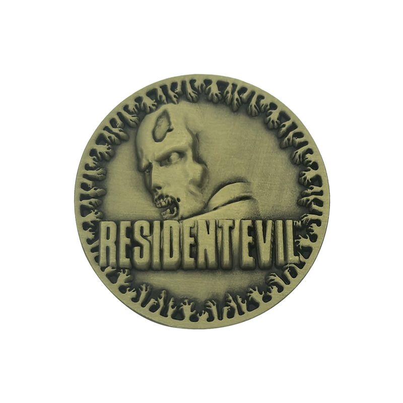RESIDENT EVIL - 30ème Anniv. - Pièce Edition Limitée - Laiton Antique - 2