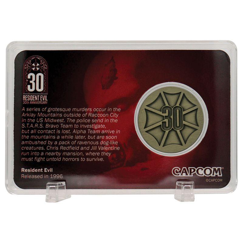 RESIDENT EVIL - 30ème Anniv. - Pièce Edition Limitée - Laiton Antique - 4
