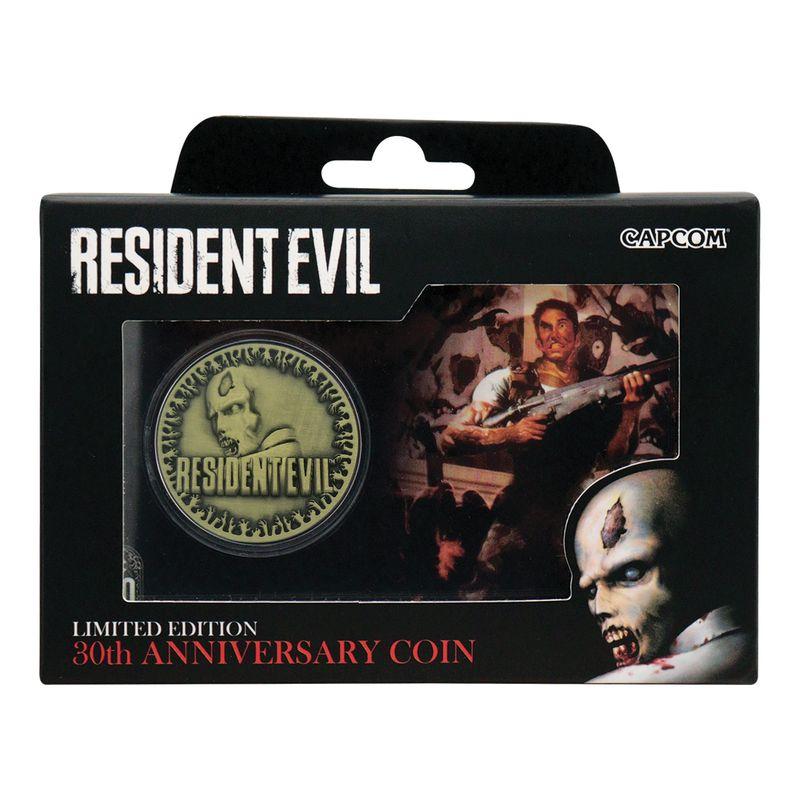 RESIDENT EVIL - 30ème Anniv. - Pièce Edition Limitée - Laiton Antique - 5