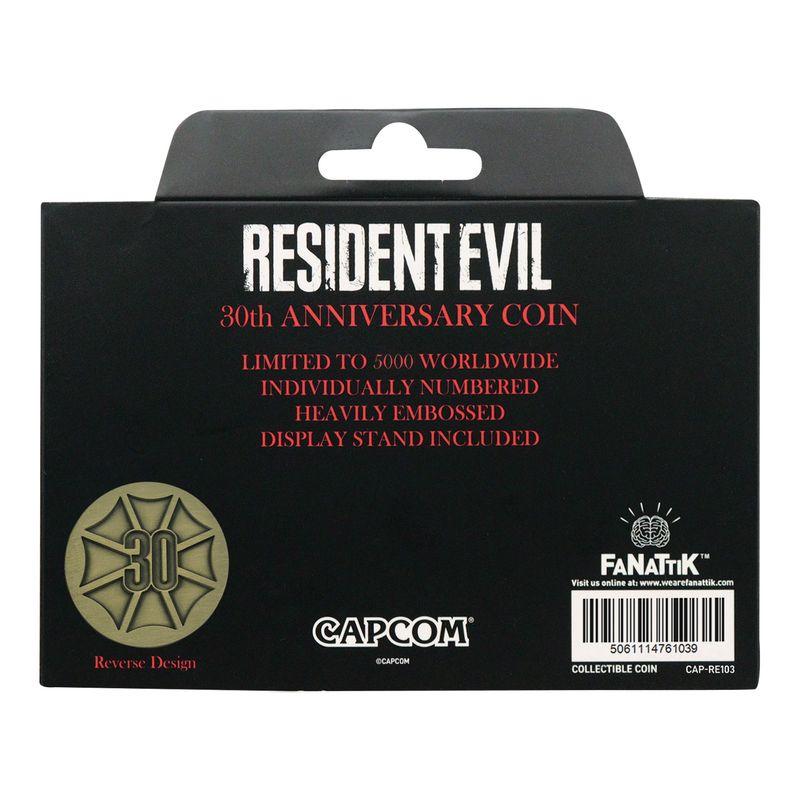 RESIDENT EVIL - 30ème Anniv. - Pièce Edition Limitée - Laiton Antique - 6