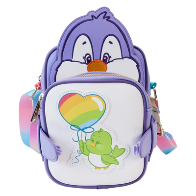 LES BISOUNOURS -Cousins Cozy Heart Penguin -Sac Crossbuddies Loungefly - 2