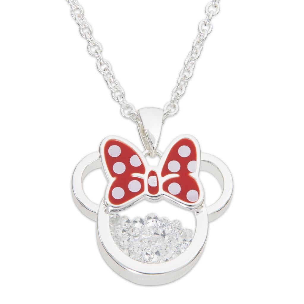 MINNIE - Collier Anniversaire en Laiton Plaqué Argent - Avril - 2