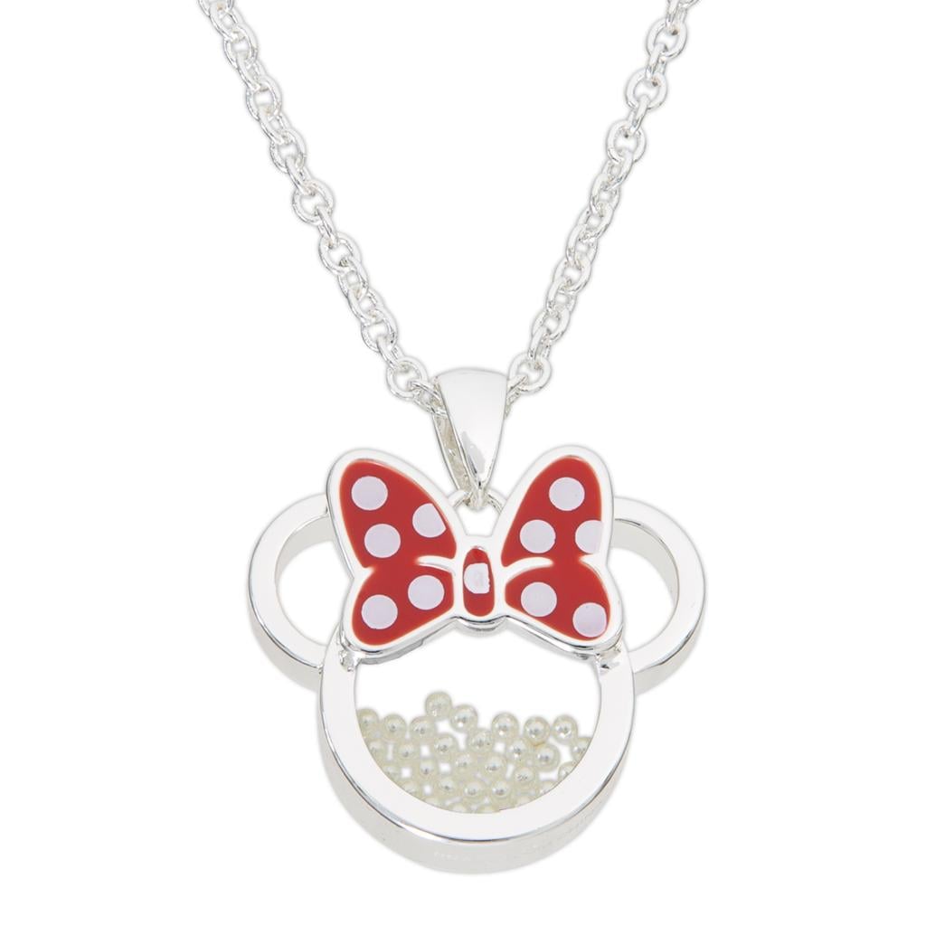 MINNIE - Collier Anniversaire en Laiton Plaqué Argent - Juin - 2