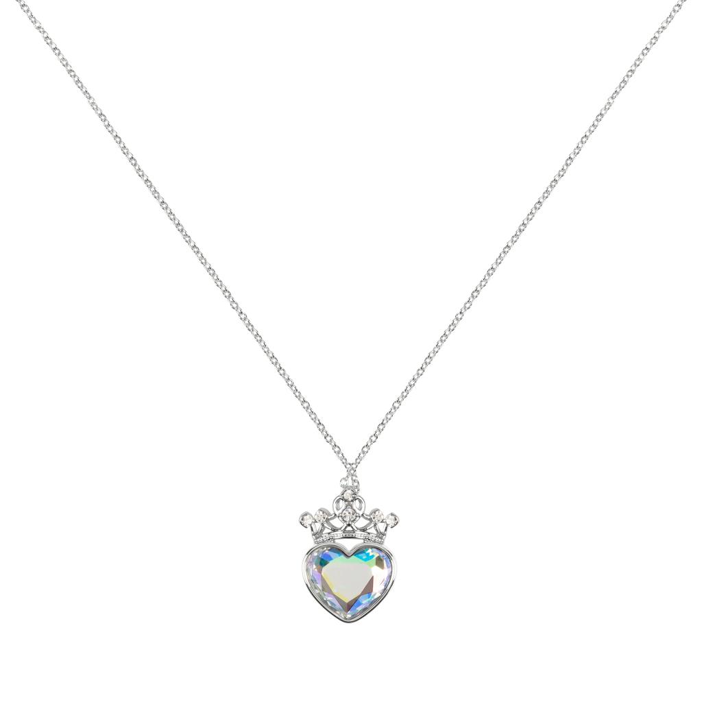 DISNEY - Tiare - Collier en Laiton Plaqué Argent + Pierre - 3