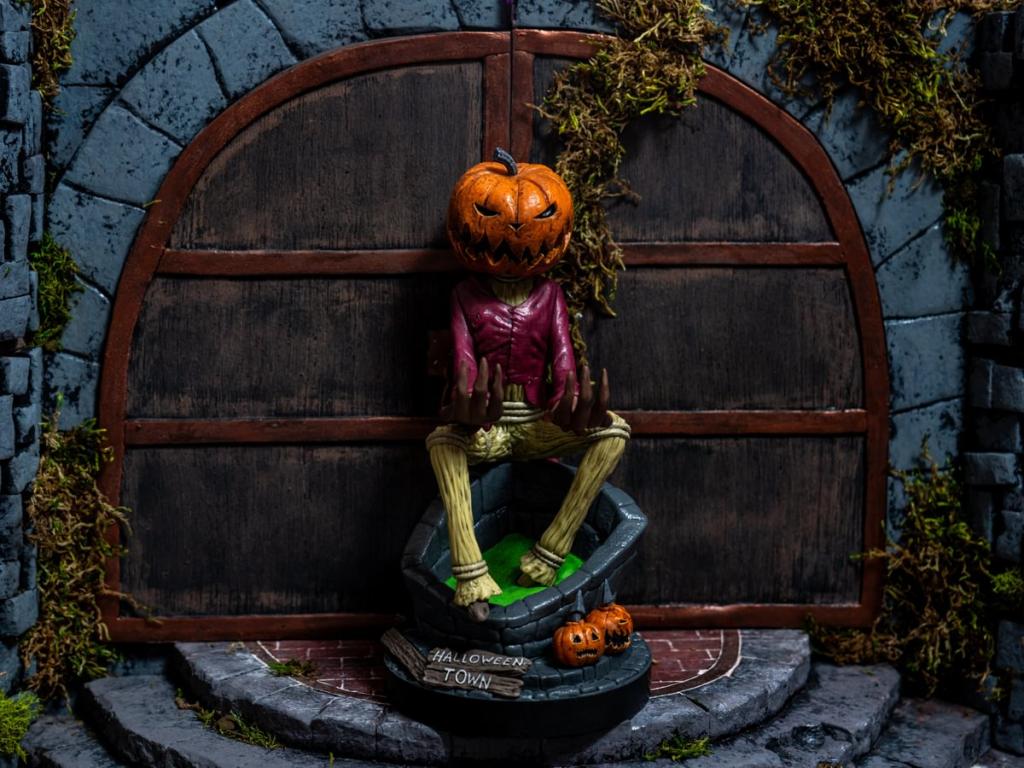 NIGHTMARE BEFORE XMAS - Pumpkin - Controller & Phone Support - 20cm - 2