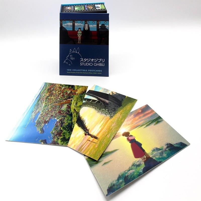 STUDIO GHIBLI - box of 100 collector's postcards - 2