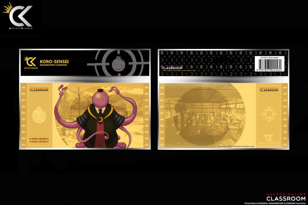 ASSASSINATION CLASSROOM - Koro-Sensei Violet - Golden Ticket - 2