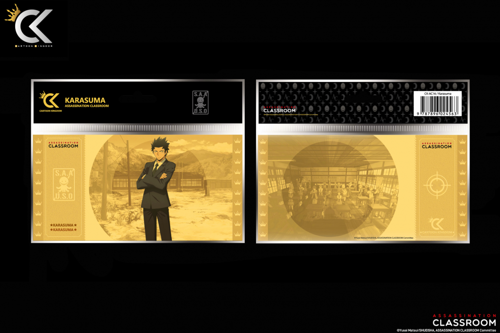 ASSASSINATION CLASSROOM - Karasuma - Golden Ticket - 2