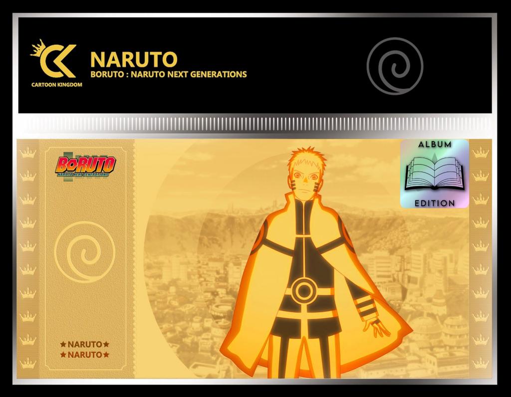 Classeur de Rangement Golden Ticket - 1 Ticket Exclusif BORUTO - 2
