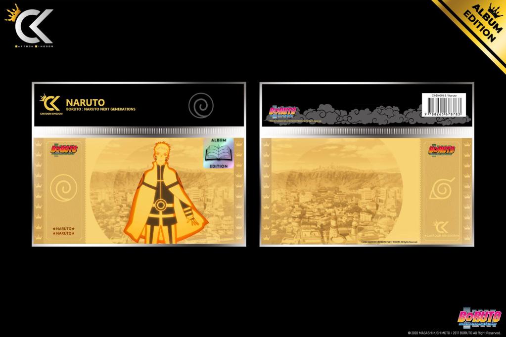 Classeur de Rangement Golden Ticket - 1 Ticket Exclusif BORUTO - 3
