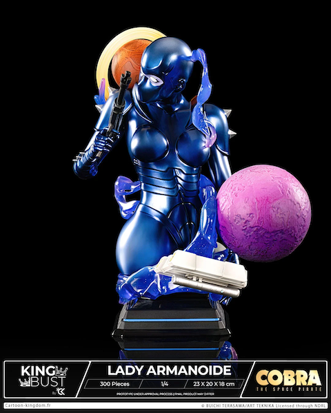 COBRA - Lady Armanoide - King Bust 1/4 23cm