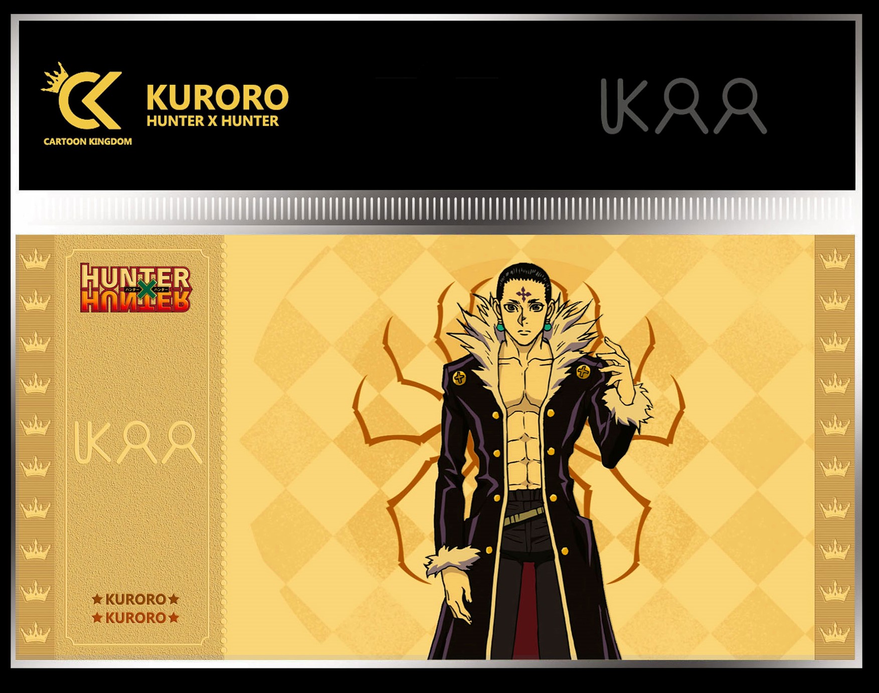 BEMS HUNTER X HUNTER Kuroro Golden Ticket