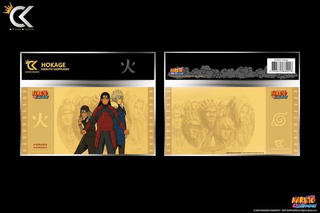 NARUTO SHIPPUDEN - Hokage - Golden Ticket - 2
