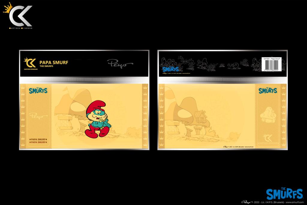 LES SCHTROUMPFS - Le Grand Schtroumpf - Golden Ticket - 2