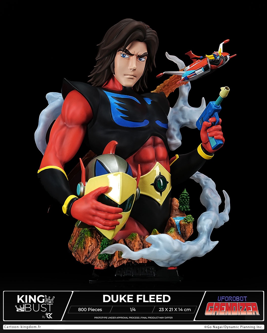 GOLDORAK - Arctarus - King Bust 1/4 23cm