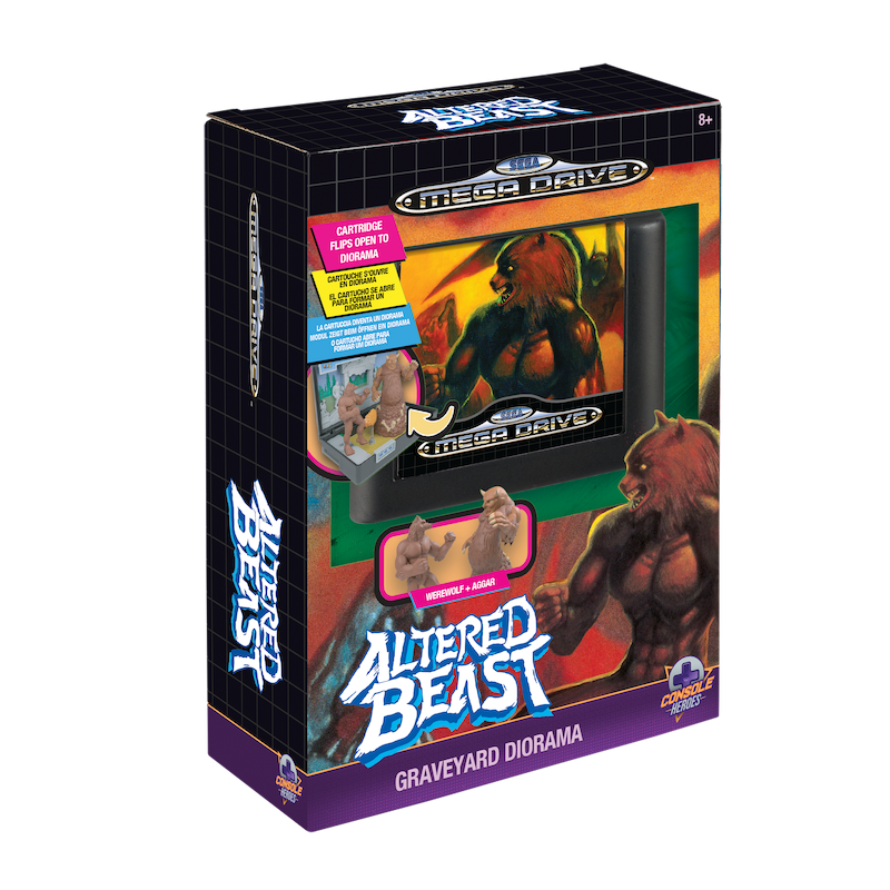 CONSOLE HEROES - Mega Drive Altered Beast - Statue 7cm - 2