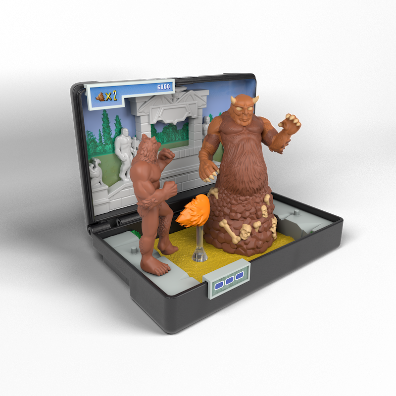 CONSOLE HEROES - Mega Drive Altered Beast - Statue 7cm - 4