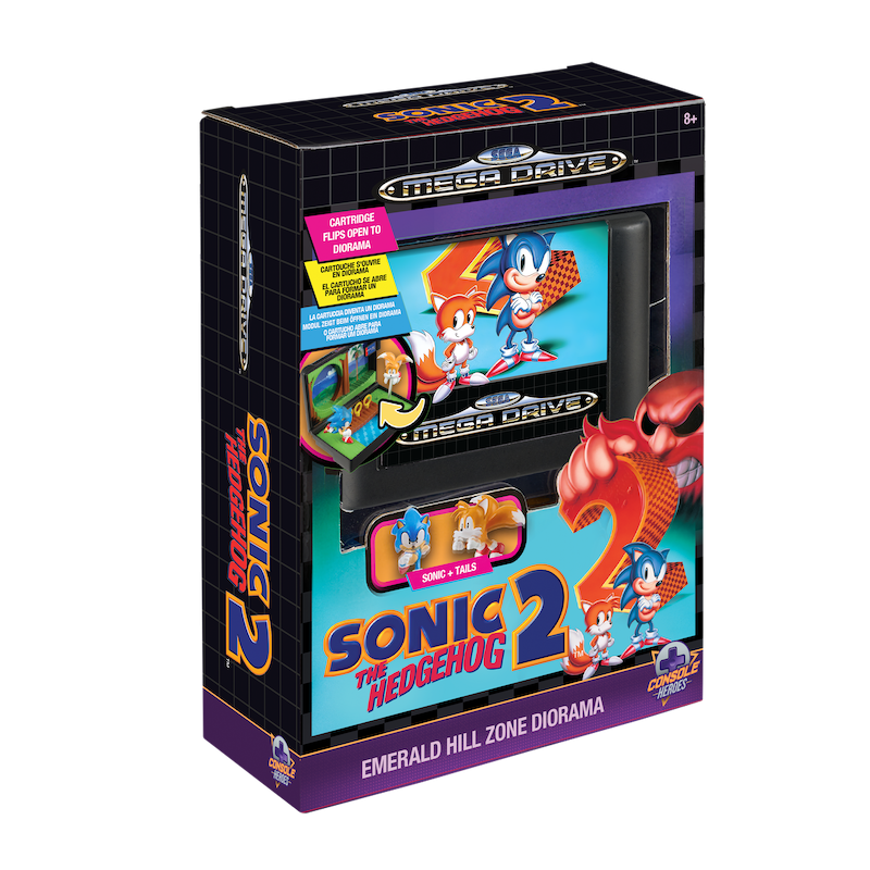 CONSOLE HEROES - Mega Drive Sonic 2 - Statue 7cm - 2