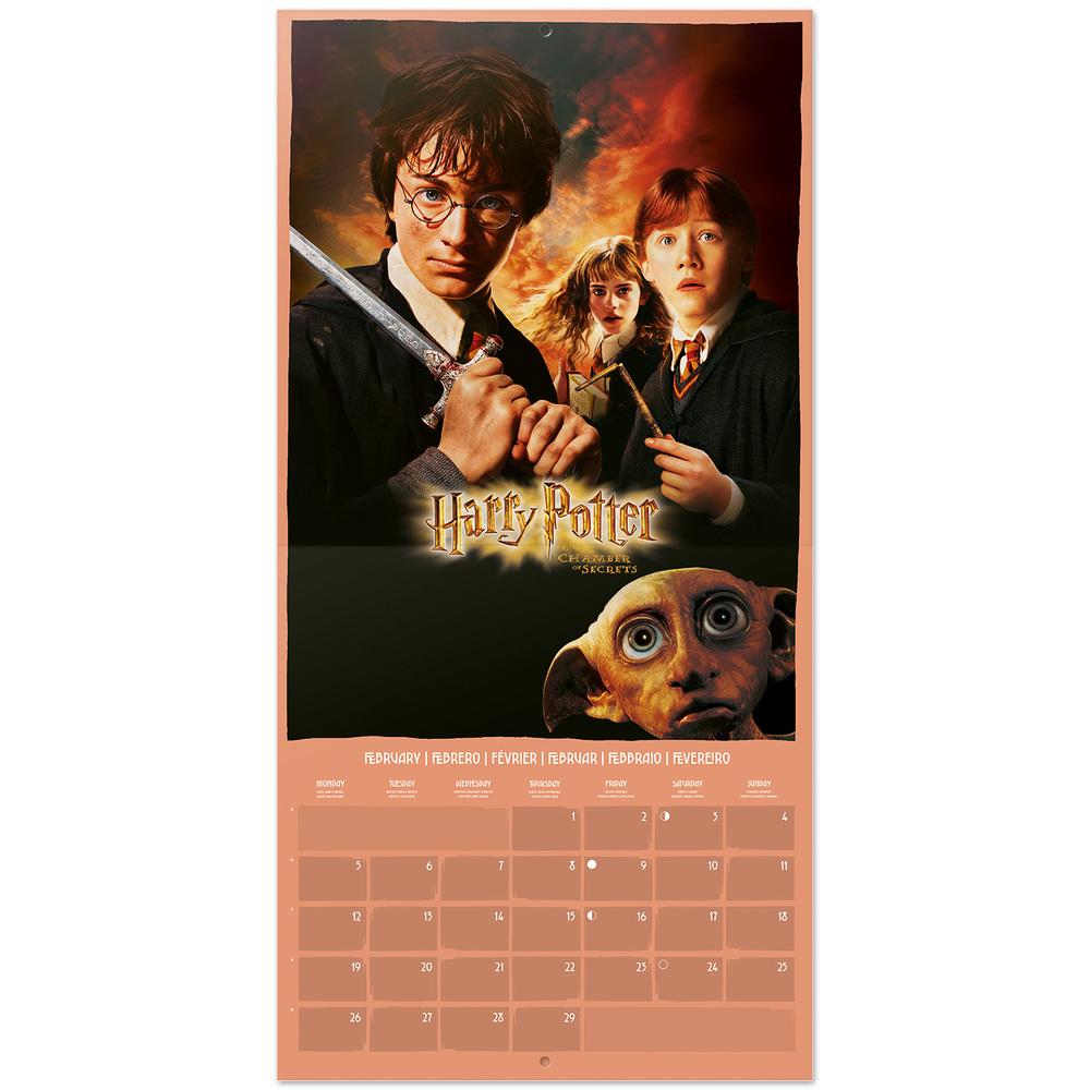 HARRY POTTER Wall Calendar 2024 30 X 30 Cm ShopForGeek 
