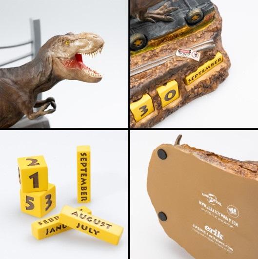 JURASSIC PARK - Resin 3D Perpetual Calendar - 4