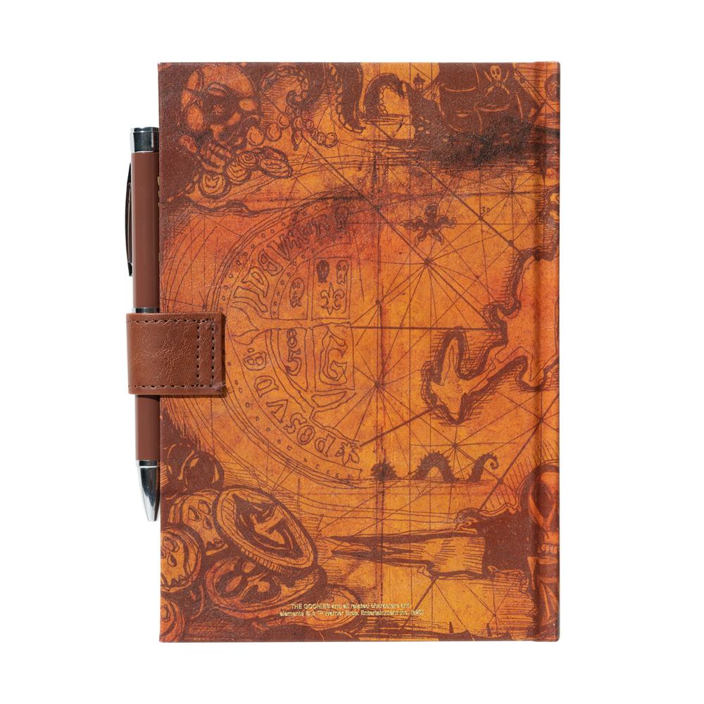 GOONIES - Logo - Set Notebook + Stylo-Bille Lumineux - Format A5 - 5